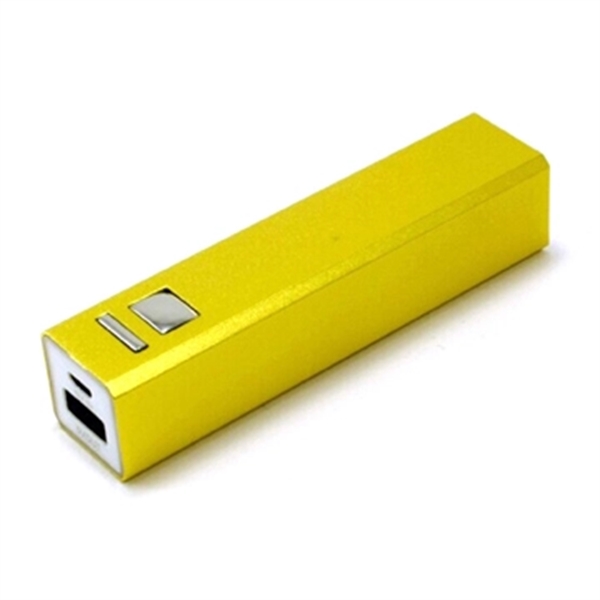 Skylark Aluminum Power Bank Battery Charger w/ Cable - Image 9