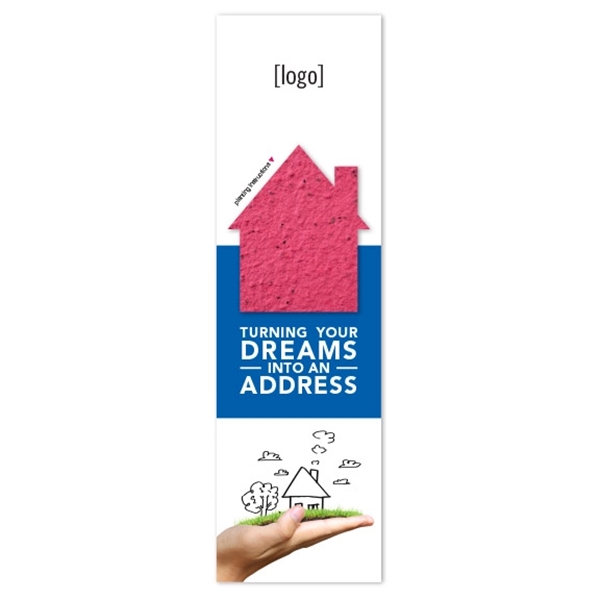 Real Estate Seed Paper Shape Bookmark - Image 2