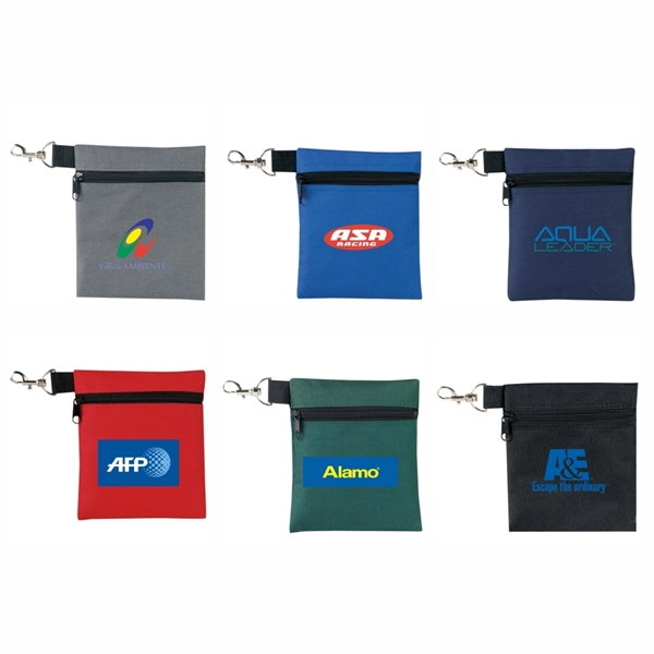 Golf Tee Pouch, Personalised Golf Tee Pouch - Image 2