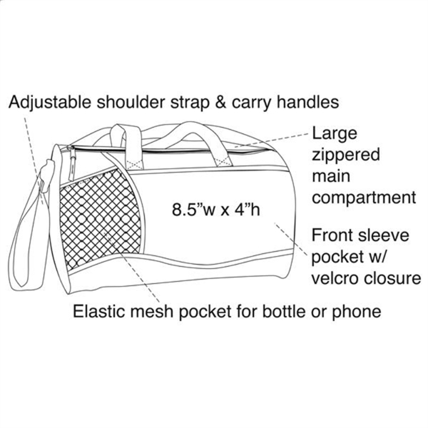 Duffel Bag, Travel Bag, Gym Bag - Image 5