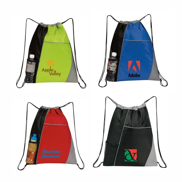 Drawstring Sports Pack, Drawstring Backpack, Drawstring Bag - Image 2