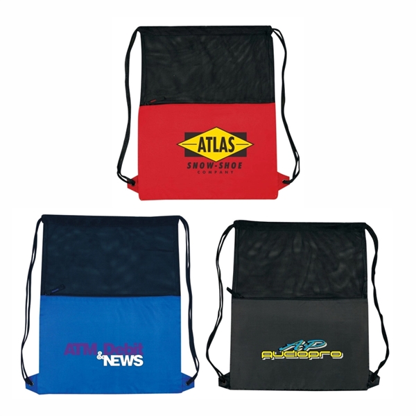 Drawstring Sports Pack, Drawstring Backpack, Drawstring Bag - Image 2
