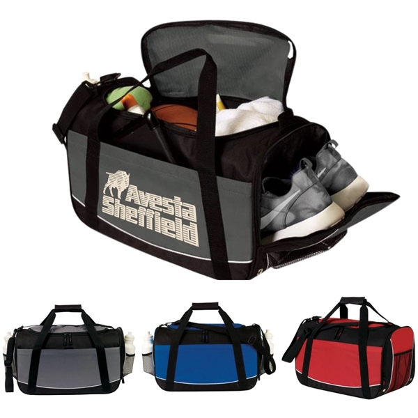 Sport Duffel, Duffel Bag, Travel Bag, Gym Bag, - Image 1