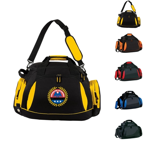 Duffel Bag with Shoes Compartment - Image 1