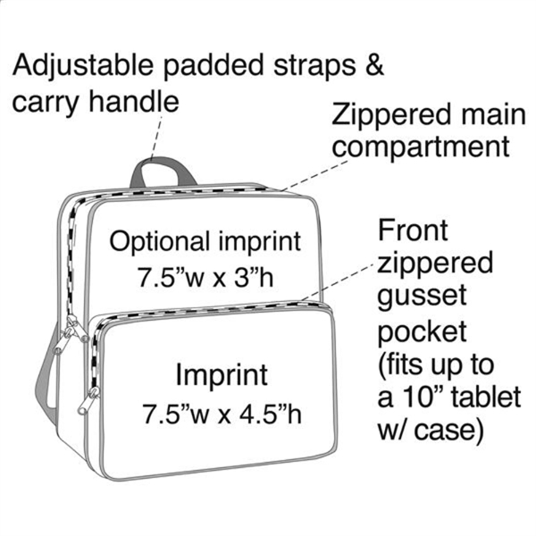 Kid's Starter Backpack, Personalised Backpack - Image 3