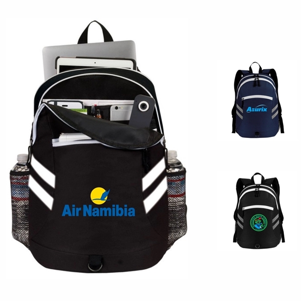 Balance Laptop Backpack, Personalised Backpack - Image 1