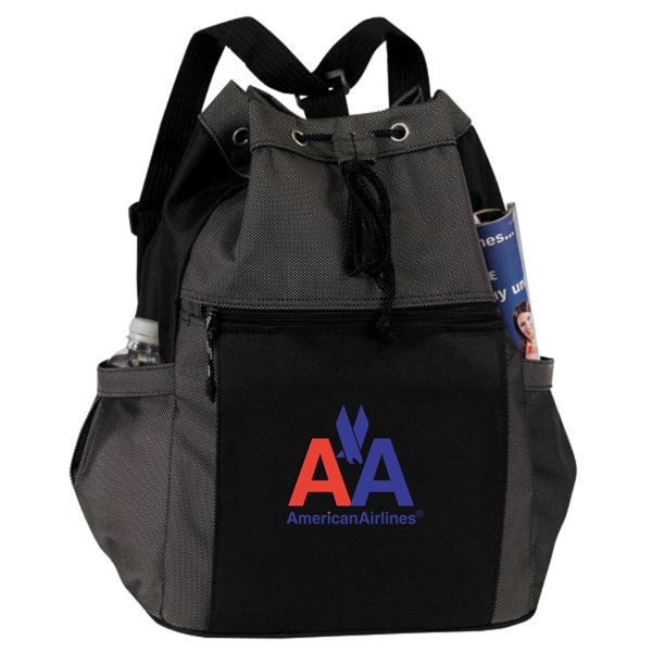 Drawstring Tote/Backpack, Personalised Backpack - Image 1