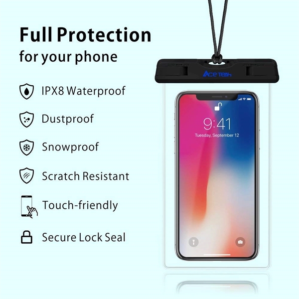 Custom Logo Waterproof Phone Pouch, Advertising Waterproof C - Image 2