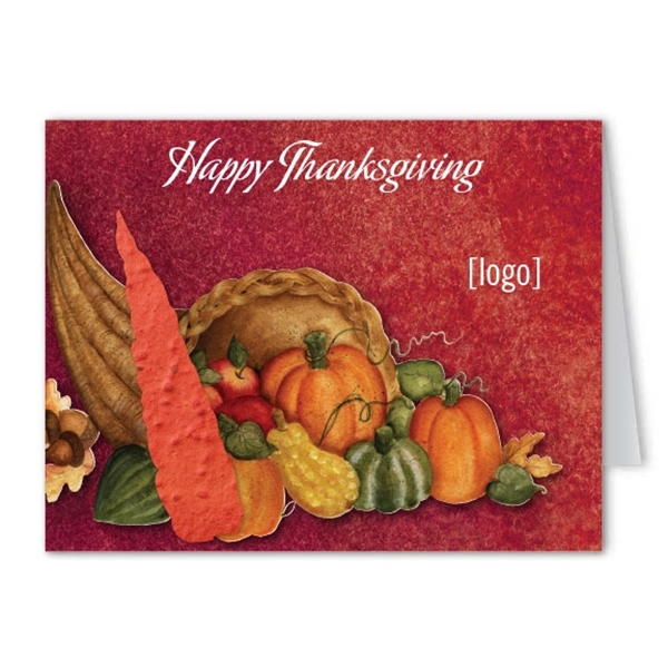 Thanksgiving Seed Paper Shape Greeting Card - Image 3