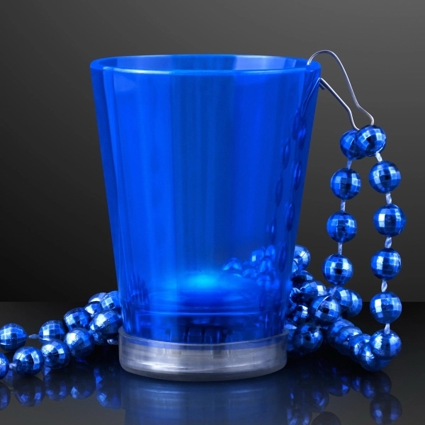1.5 oz. Light Up Shot Glass on Party Bead Necklaces - Image 7