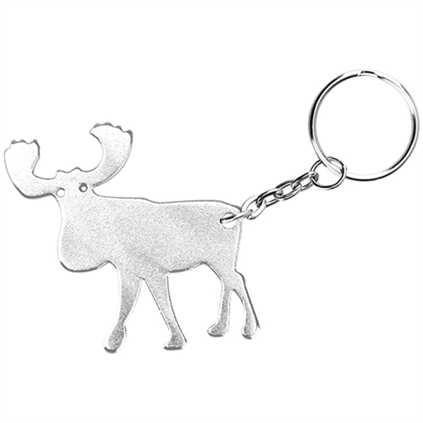 Elk Shaped Bottle Opener with Key Holder - Image 7