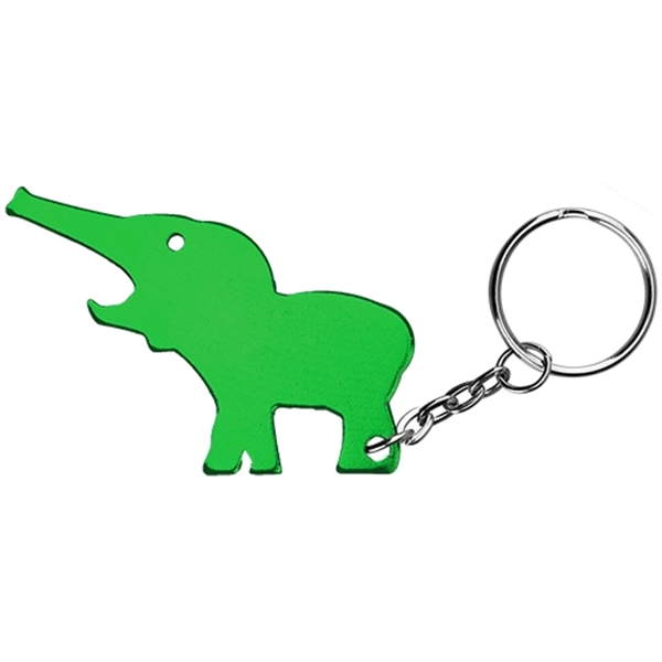 Elephant Shaped Bottle Opener with Key Holder - Image 3