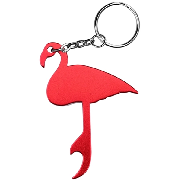 Flamingo Shaped Bottle Opener with Key Holder - Image 5