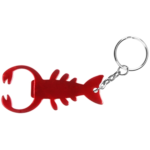 Lobster Shaped Bottle Opener with Key Holder - Image 2