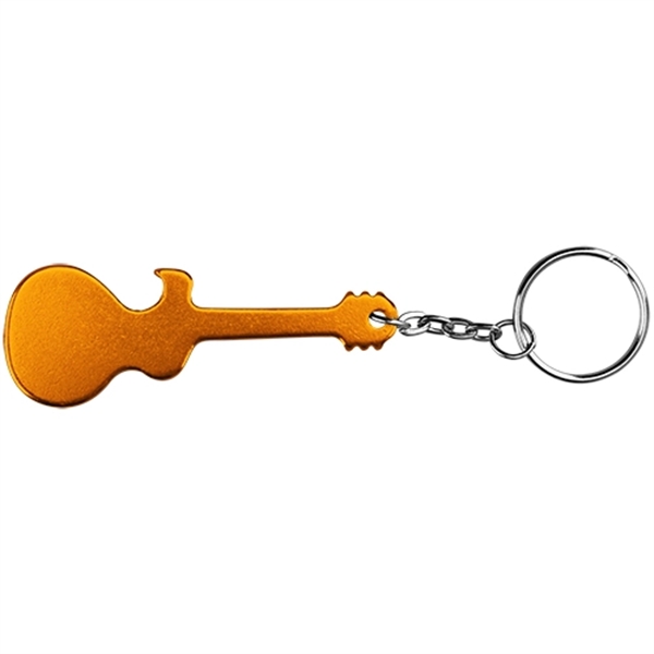 Guitar Shaped Bottle Opener with Key Holder - Image 3