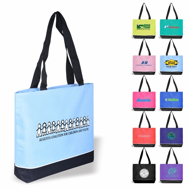 Tote bags with Zipper, Shoulder Tote - Image 1
