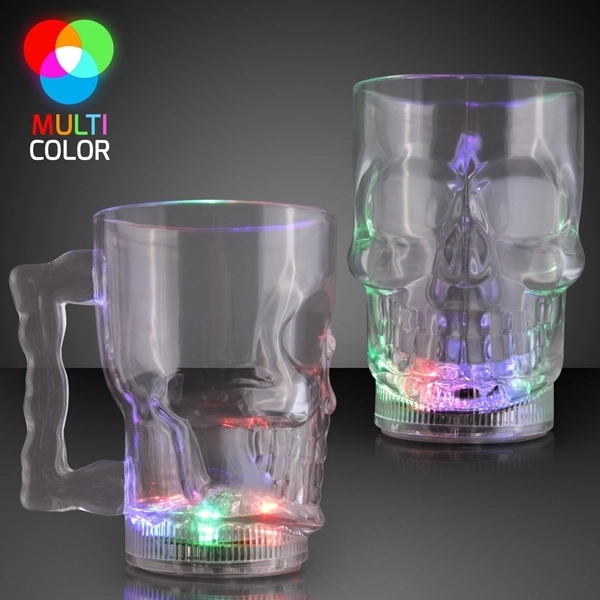 Light Up Skull Halloween Party Mug - Image 2