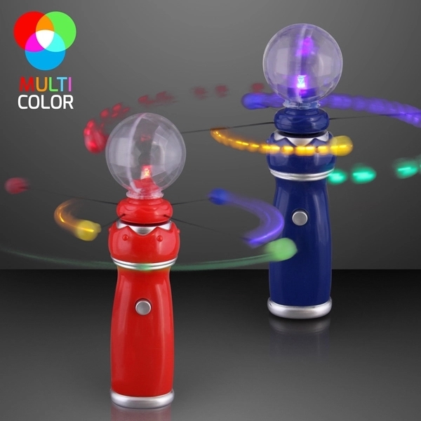 Orbiting LED toy wand with crystal ball - Image 2