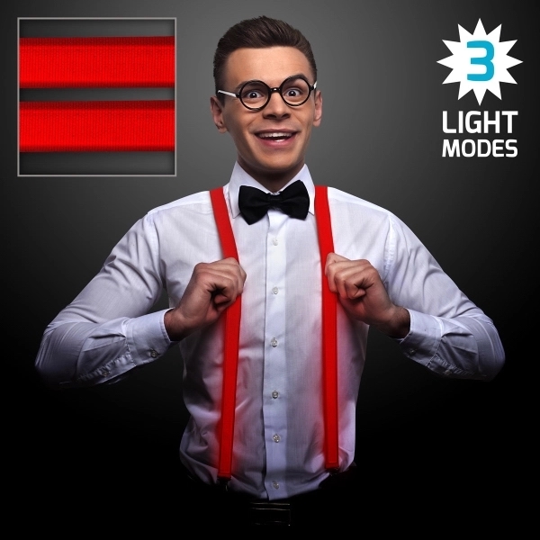 LED Light Up Suspenders - Image 4