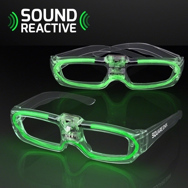 Sound Reactive LED Party Shades, 80s Style - Image 6