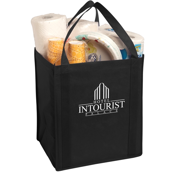 Large Non-Woven Grocery Tote - Image 1