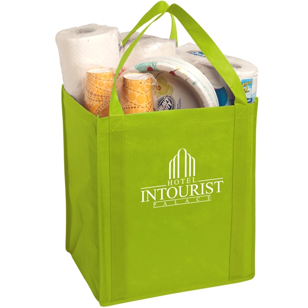 Large Non-Woven Grocery Tote - Image 4
