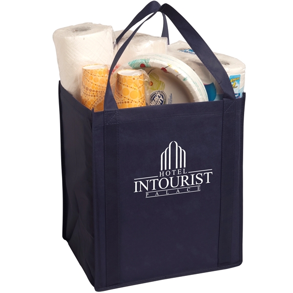 Large Non-Woven Grocery Tote - Image 5