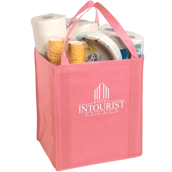 Large Non-Woven Grocery Tote - Image 7
