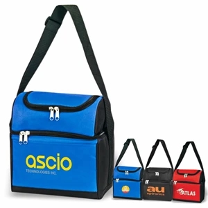 Cooler Bag, 6 Can Dual Compartment Insulated Bag