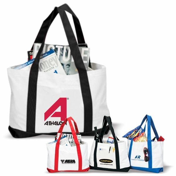 Tote Bag, Boat Tote, Reusable Grocery bag - Image 1