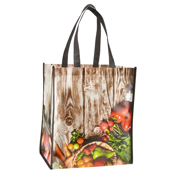 Laminated Grocery Tote - Image 2