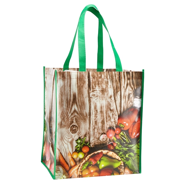 Laminated Grocery Tote - Image 3