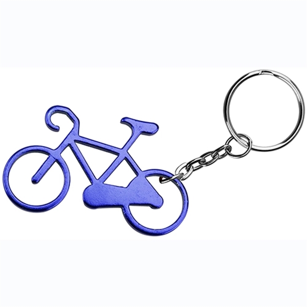 Bicycle Shaped Bottle Opener with Key Holder - Image 2