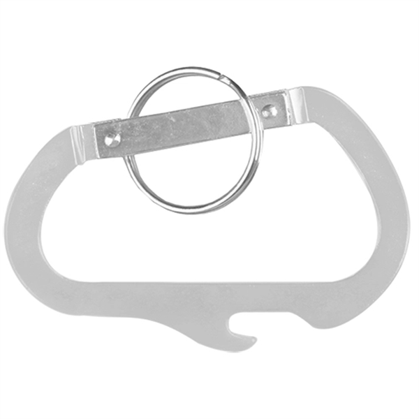 Carabiner with Bottle Opener and Key Ring - Image 6