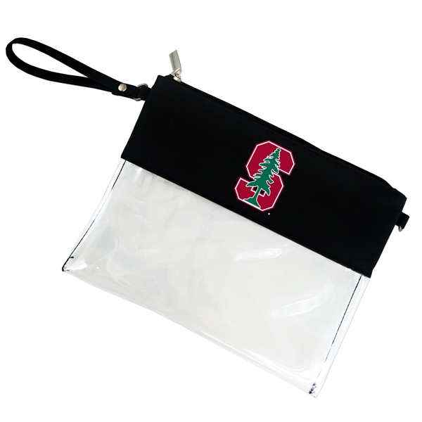 CLEAR  STADIUM ZIP POUCH - Image 1
