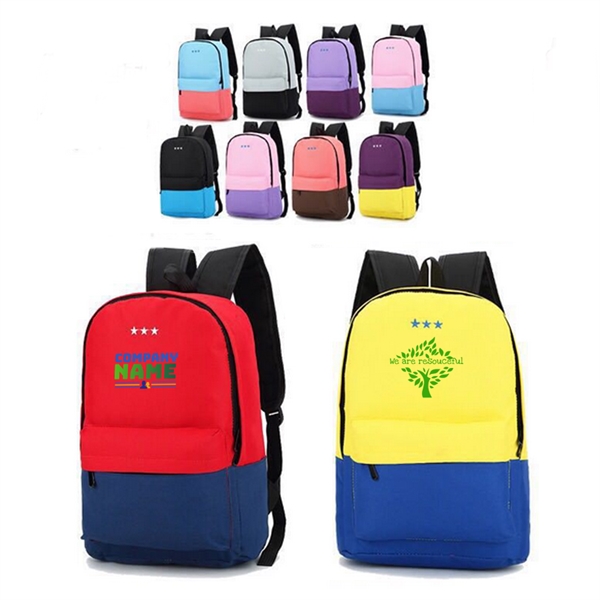 Stitching Colorful Backpack