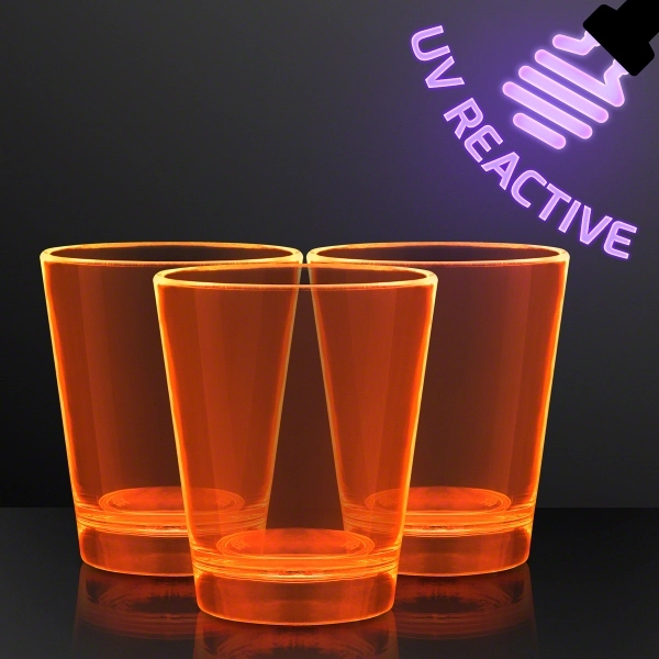 1.5 oz. UV Reactive Glow Shot Glasses - Image 5
