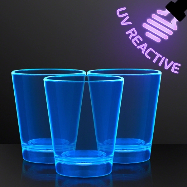 1.5 oz. UV Reactive Glow Shot Glasses - Image 9