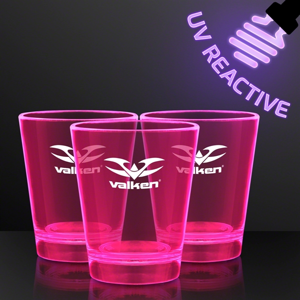 1.5 oz. UV Reactive Glow Shot Glasses - Image 15
