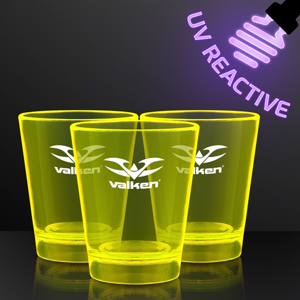 1.5 oz. UV Reactive Glow Shot Glasses - Image 18
