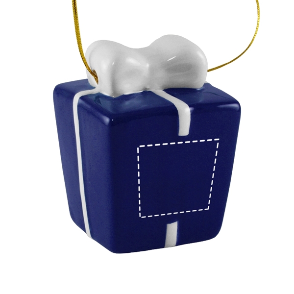 Gift Box 3D Ceramic Ornament - Image 7