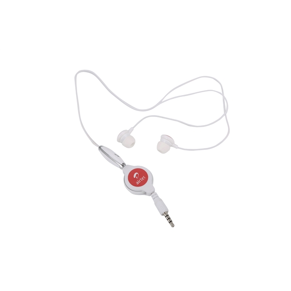 Retractable Ear Buds w/ Microphone