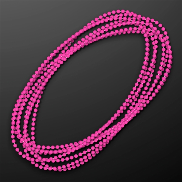 7MM 33" Round Beaded Necklaces - Image 24