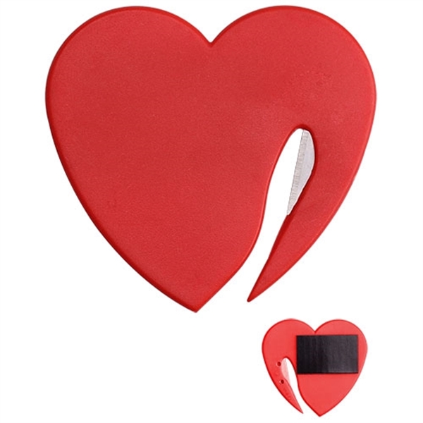 Heart Shaped Letter Opener with Magnet - Image 5