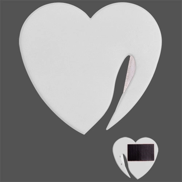 Heart Shaped Letter Opener with Magnet - Image 6