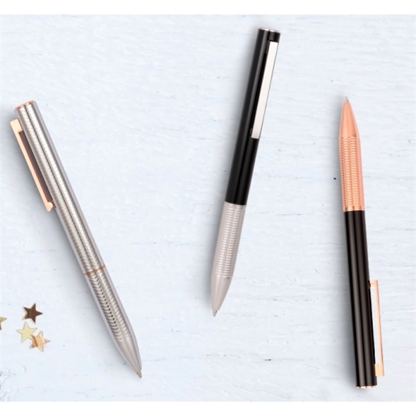 Compact Metal Series Ballpoint Pen, Advertising Pen - Image 1