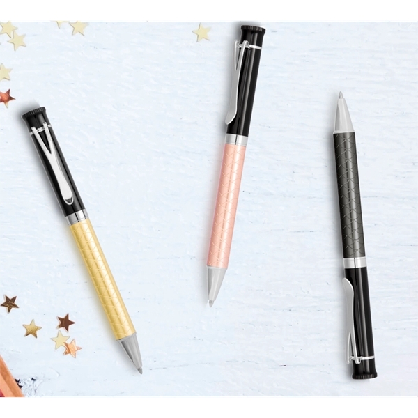 Compact Metal Series Ballpoint Pen, Advertising Pen - Image 1