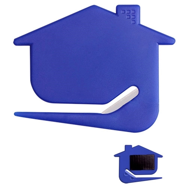 House Shaped Letter Opener with Magnet - Image 2