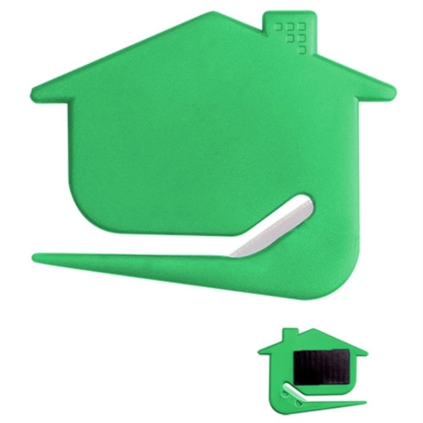 House Shaped Letter Opener with Magnet - Image 3
