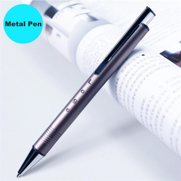 Metal Roller Pen Roller Ballpoint Pen Packing Gift Pen - Image 2